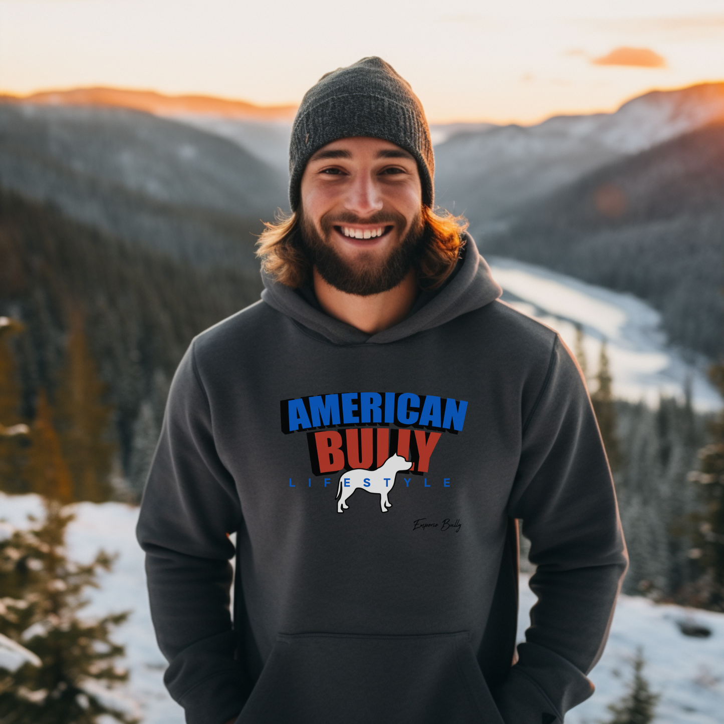 American Bully Lifestyle Hooded Sweatshirt